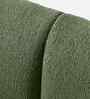 Zen Boucle 3 Seater Sofa In Olive Green Colour