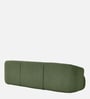 Zen Boucle 3 Seater Sofa In Olive Green Colour