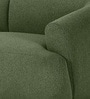 Zen Boucle 3 Seater Sofa In Olive Green Colour