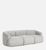 Zen Boucle 3 Seater Sofa In Grey Colour