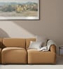 Zen Boucle 3 Seater Sofa In Tan Colour