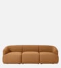 Zen Boucle 3 Seater Sofa In Tan Colour