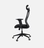 Zen Breathable Mesh Ergonomic Chair in Black colour With Headrest