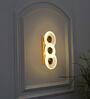 Zen Integrated LED Metal 3-Light Wall Light (Frosted White)