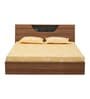 Zen King Sized Bed In Brown Finish Without Storage