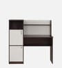 Zendon Hutch Desk In Walnut & White Finish