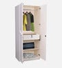 Zenith 2 Door Wardrobe in White Colour