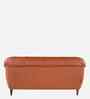 Zenith Leather 2 Seater Sofa In Brown Color