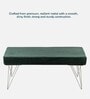 Zenith Bench In Dark Green Colour