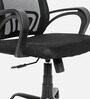 Zenith Breathable Mesh Ergonomic Chair in Black Colour