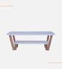 Zenith Coffee Table in Frosty White Colour