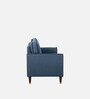 Zenith Fabric 1 Seater Sofa  In Azure Blue Colour