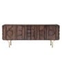 Zenith Frame Tv Unit In Walnut Finish