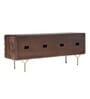 Zenith Frame Tv Unit In Walnut Finish