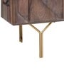 Zenith Frame Tv Unit In Walnut Finish