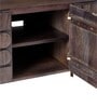Zenith Frame Tv Unit In Walnut Finish