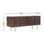 Zenith Frame Tv Unit In Walnut Finish
