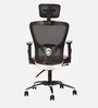 Zenith Breathable Mesh Office Chairs in Black & Brown Colour
