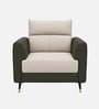 Zenith 1 Seater Sofa In Beige Color