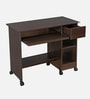 Zenith Lite Computer Table In Wenge Finish Zenith Lite Computer Table In Wenge Finish