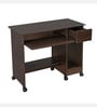 Zenith Lite Computer Table In Wenge Finish Zenith Lite Computer Table In Wenge Finish