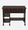 Zenith Lite Computer Table In Wenge Finish Zenith Lite Computer Table In Wenge Finish