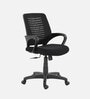 Zenith Breathable Mesh Ergonomic Chair In Black Colour
