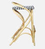 Zenith Rattan Bar Stool in Natural Finish