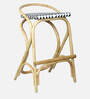 Zenith Rattan Bar Stool in Natural Finish
