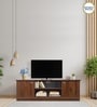 Zenith Tv Console In Columbian Walnut Finish