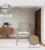 Zenith Wicker Patio Chair in Ash Colour