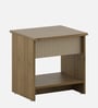 Zenvora Bed Side Table In Melamine Finish