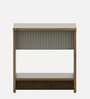 Zenvora Bed Side Table In Melamine Finish