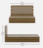 Zenvora King Size Bed With Box Storage In Melamine Finish