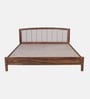 Zephyr  Sheesham Wood King Size Bed In Provincial Teak Finish