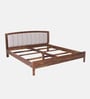 Zephyr  Sheesham Wood King Size Bed In Provincial Teak Finish
