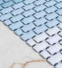 Zephyr Blue Anti-Slip Shower Mat 39 X 73 cm