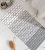 Zephyr Grey Anti-Slip Shower Mat 39 X 73 cm