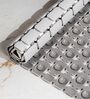 Zephyr Grey Anti-Slip Shower Mat 39 X 73 cm