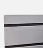 Zephyr Queen Size Bed In White And Brown color With Hydraulic Storage