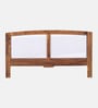 Zephyr Sheesham Wood Queen Size Bed In Provincial Teak Finish