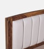 Zephyr Sheesham Wood Queen Size Bed In Provincial Teak Finish