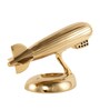 Zeppelin Metal Gold Decorative Figurine