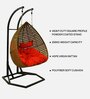 Zermatt Wicker Swing In Red Finish