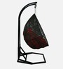 Zermatt Wicker Swing In Brown Finish