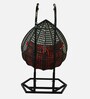 Zermatt Wicker Swing In Brown Finish