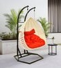 Zermatt Wicker Swing In Beige Finish