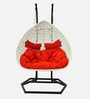 Zermatt Wicker Swing In Beige Finish
