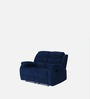 Santos Fabric 2 Seater Manual Recliner In Ink Blue Colour
