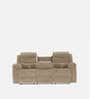 Santos Fabric 3 Seater Manual Recliner In Beige Colour